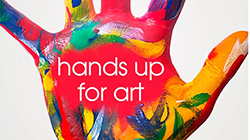 Hands up for art